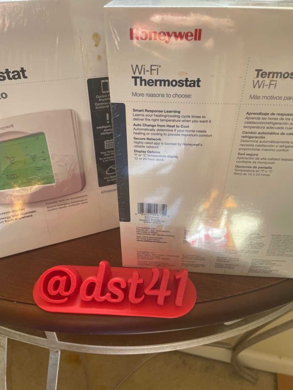 Two Brand New-Honeywell Wi‑Fi Thermostat - White - Picture 3 of 3